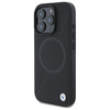 BMW BMHMP16X23RTPK iPhone 16 Pro Max 6.9 czarny/black hardcase Sign Leather Half Textured And Circle MagSafe
