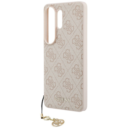 Etui Guess 4G Classic Logo Charm MagSafe do Samsung Galaxy S26 Ultra różowy