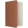 Etui na paszport UNIQ Belmont z Apple Find My blokada RFID karmelowy beżowy