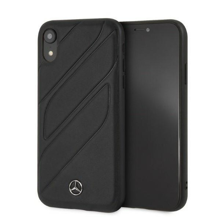 Etui Mercedes MEHCI61THLBK na iPhone Xr - czarne New Organic I