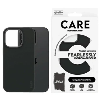 PANZERGLASS ETUI FASHION CASE DO IPHONE 16 PRO DO MAGSAFE Z CZARNYM
