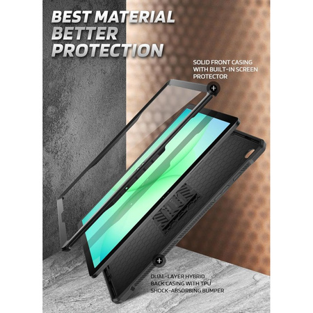 SUPCASE UNICORN BEETLE PRO GALAXY TAB A11+ PLUS 11.0 X230 / X235 / X236 BLACK
