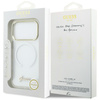 Etui Guess IML Gradient Script Metal MagSafe do iPhone 17 Pro biały