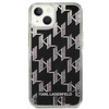 Karl Lagerfeld KLHCP14SLMNMK iPhone 14 6,1" hardcase czarny/black Liquid Glitter Monogram