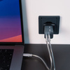 VERBATIM ŁADOWARKA GAN 35W USB-C DO IPHONE 13 14 15 Z PRZEJŚCIÓWKĄ EU UK US