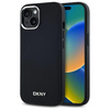 DKNY POKROWIEC DO IPHONE 15 PLUS DO MAGSAFE HARDCASE PLAIN LOGO SKÓRZANE