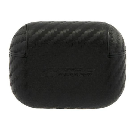 Ferrari FESAPCABK AirPods Pro cover czarny/black On Track PU Carbon