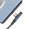 MCDODO KABEL USB-C KĄTOWY SZYBKIE ŁADOWANIE USB TYP C 6A 100W CZARNY 1M