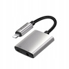 MCDODO PRZEJŚCIÓWKA ADAPTER LIGHTNING MINI JACK 3,5MM KABEL DO IPHONE 13 14
