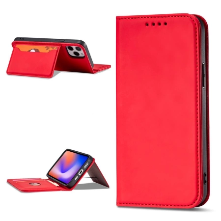 HURTEL ETUI MAGNETYCZNE DO IPHONE 12 POKROWIEC PORTFEL Z KIESZONKĄ NA KARTY