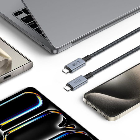 TECH-PROTECT ULTRABOOST MAX KABEL USB-C DO TELEFONÓW 8K 40GBPS PD240W 200CM