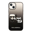 Karl Lagerfeld KLHCP14MTGKCK iPhone 14 Plus 6,7" hardcase czarny/black Gradient Ikonik Karl & Choupette