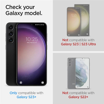 SPIGEN FOLIA HYDROŻELOWA NEO FLEX 2-PACK DO SAMSUNG GALAXY S23+ WODOODPORNA
