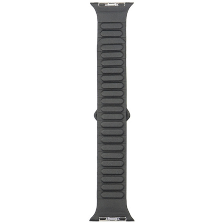 AUDI PASEK DO APPLE WATCH 44 45 46 49MM SKÓRA SYNTHETYCZNA MAGNETYCZNY RING