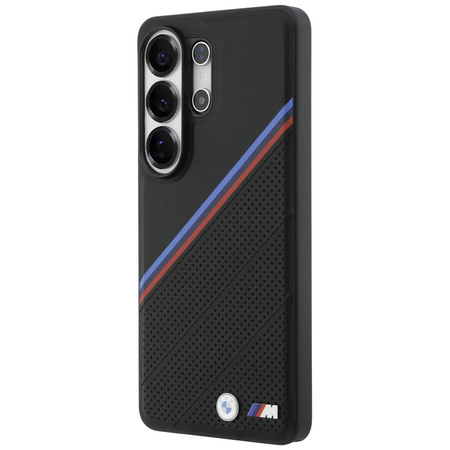 Etui BMW Tricolor Metal Logo MagSafe do Samsung Galaxy S26 Ultra czarny