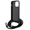 KARL LAGERFELD POKROWIEC HARDCASE DO IPHONE 15 PRO MAX 6.7 Z METALOWYM LOGO