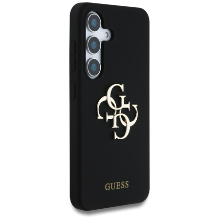 GUESS CASE DO SAMSUNG GALAXY S25 POKROWIEC SILICONE Z LOGO 4G BOTTOM SCRIPT