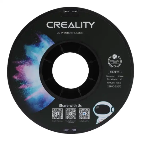 CREALITY FILAMENT CR-PETG DO DRUKU 3D PRZEJRZYSTY NIEBIESKI 1KG WYSOKA