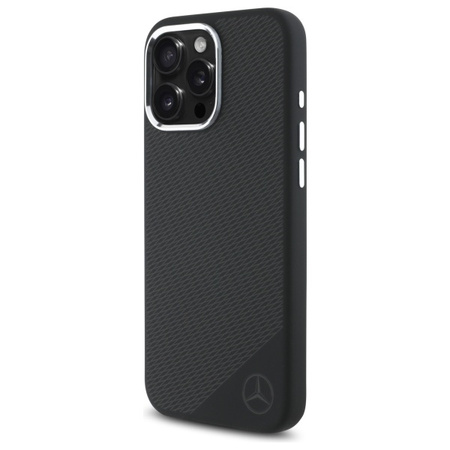 MERCEDES ETUI DO IPHONE 16 PRO 6.3 Z MAGNETYCZNYM LOGO WOOD PATTERN