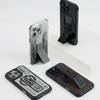 Skinarma etui Helio iPhone 16 Pro 6.3   Magnetic Charging + Grip Stand titanium