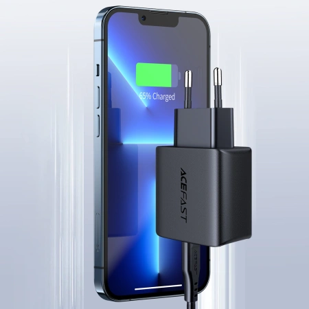 ACEFAST ŁADOWARKA DO TELEFONÓW USB C 20W Z POWER DELIVERY SZYBKIE ŁADOWANIE