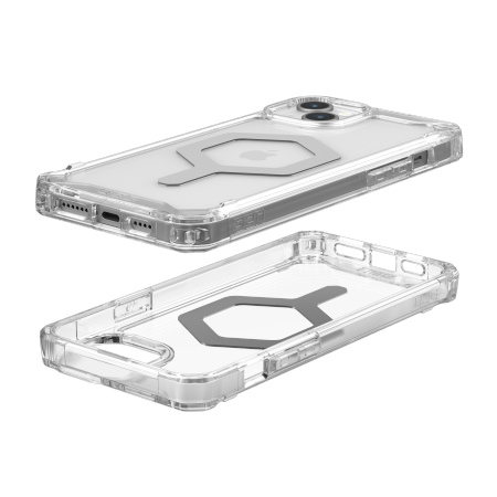 UAG Plyo MagSafe - obudowa ochronna do iPhone 15 Plus kompatybilna z MagSafe (ice-silver)