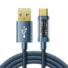 Joyroom kabel USB - USB Typ C do ładowania / transmisji danych 3A 1,2m niebieski (S-UC027A12)