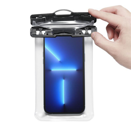 SPIGEN A601 UNIVERSAL WATERPROOF CASE CRYSTAL CLEAR