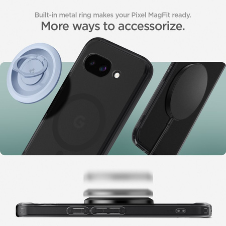 SPIGEN ULTRA HYBRID CASE DO GOOGLE PIXEL 9A DO MAGSAFE PRZEJŚCIÓWKA