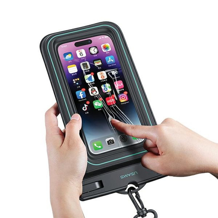 USAMS ETUI WODOODPORNE DO IPHONE 6.7 IP68 FSD1302 ZABEZPIECZENIE PRZED WODĄ