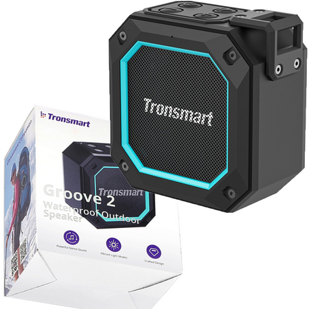 Tronsmart Groove 2 bezprzewodowy głośnik Bluetooth 10W czarny