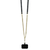 Guess GUHCP16SP4TDSCPK iPhone 166.1 czarny/black hardcase Leather Metal Logo Strass Crossbody