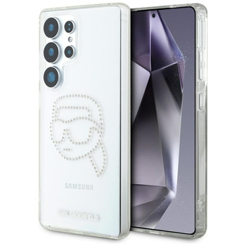 KARL LAGERFELD ETUI RHINESTONES KARL HEAD LOGO DO SAMSUNG GALAXY S25 ULTRA