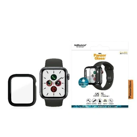 Etui PanzerGlass Full Body na Apple Watch 4 / 5 / 6 / SE 40 mm - czarne