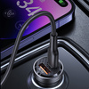 USAMS Ład. sam. C35 USB+USB-C 45WFast Charge czarny/black CC175CC01 (US-CC175)