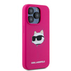KARL LAGERFELD ETUI SILICONE DO IPHONE 15 PRO 6.1 CHOUPETTE HEAD