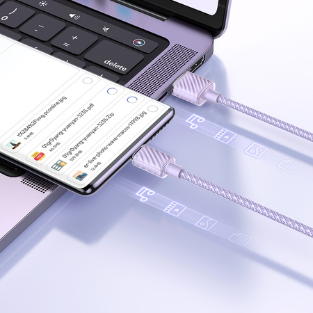 MCDODO KABEL USB-C SZYBKIE ŁADOWANIE DO SAMSUNG ŁADOWARKA USB TYP C 100W 1M