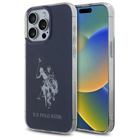 U.S. POLO ASSN. CASE DO IPHONE 15 PRO MAX 6,7 Z LOGO SHINY POŁYSKUJĄCE