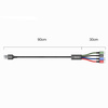 BASEUS KABEL USB 4W1 2X LIGHTNING USB 3.5A 1.2M CZARNY