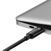 Kabel USB C - USB C 480Mb/s 240W 1m Baseus Tungsten Gold CAWJ040101 - czarny