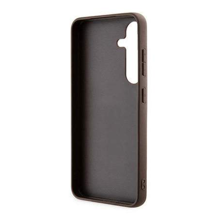 GUESS ETUI POKROWIEC HARDCASE Z LOGO ZŁOTYM METALOWYM DO SAMSUNG A35 A356
