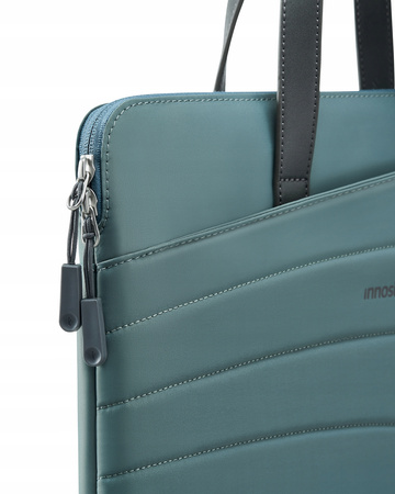 INNOSTYLE DAMSKA TORBA NA LAPTOPA 14 WODOODPORNA CARRYLITE SLIM ZIELONA