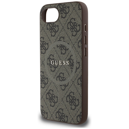 GUESS ETUI RING CLASSIC LOGO DO IPHONE 16E Z MAGNETYCZNYM SYSTEMEM