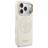 Etui Guess Perforated 4G MagSafe do iPhone 17 Pro Max beżowy