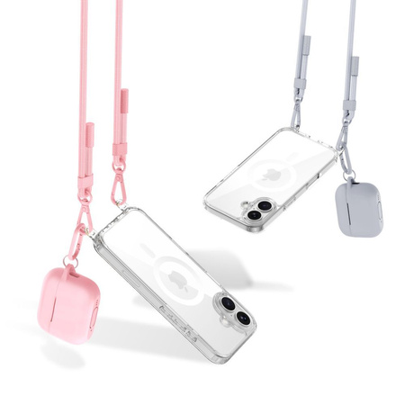 TECH-PROTECT C5SE ROPE CROSSBODY STRAP STEEL GREY
