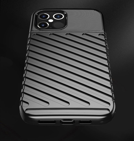 Thunder Case elastyczne pancerne etui pokrowiec Nokia 5.4 czarny