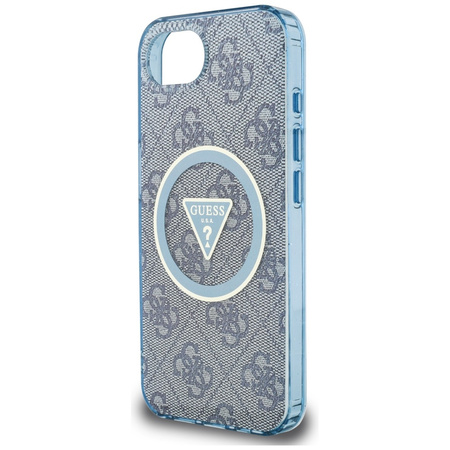 GUESS ETUI TPU Z MAGNETYCZNYM SYSTEMEM DO IPHONE 16E Z LŚNIĄCĄ POWIERZCHNIĄ