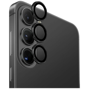 Szkło na obiektyw aparatu UNIQ Optix     Aluminium Camera Lens do Samsung Galaxy S26 / S26 Plus czarny