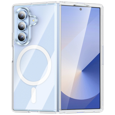 Etui Beline Clear MagSafe do Samsung Galaxy Z Fold7 przezroczysty
