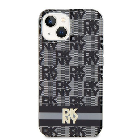 DKNY ETUI HARDCASE DO IPHONE 15 14 13 6.1 DO MAGSAFE WZÓR CHECKERED MONO